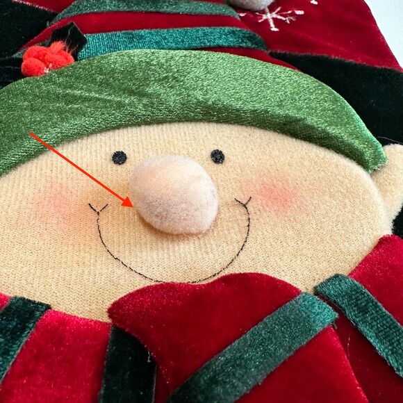 Prima Creations Elf Christmas Stocking - Picture 6 of 12